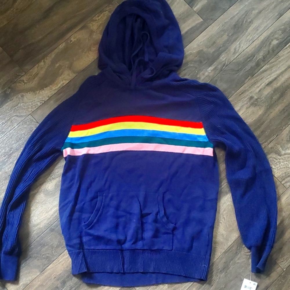 Women's Knit Pullover Hoodie
